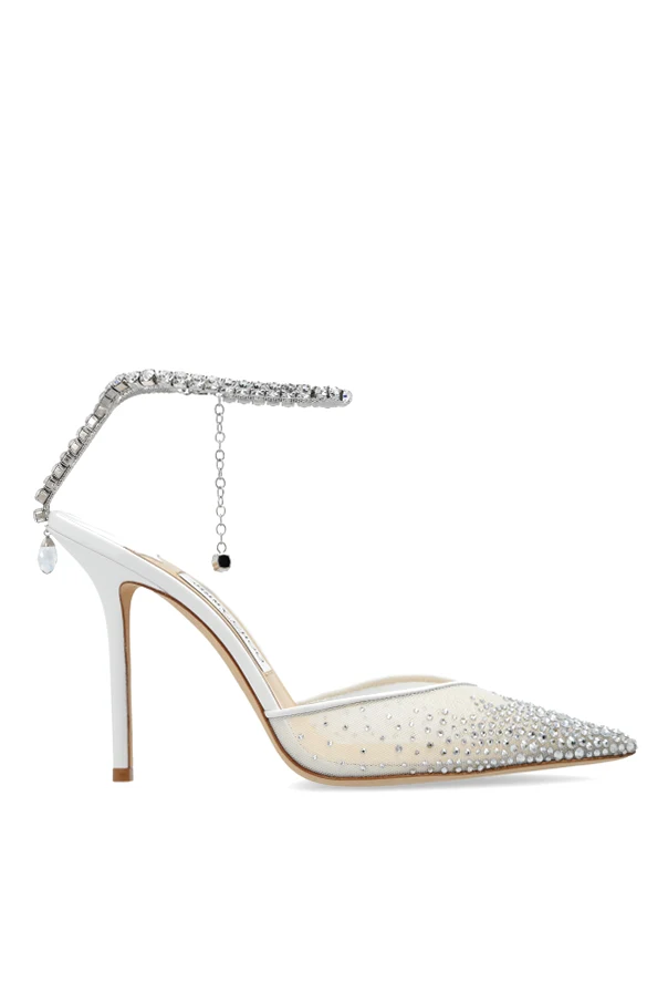 WHITE ‘Seda’ High Heels
