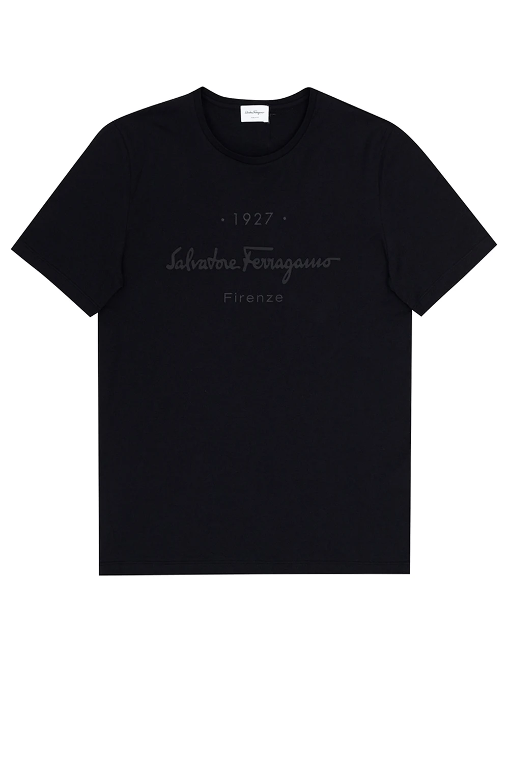 T-shirt z wypukłym logo