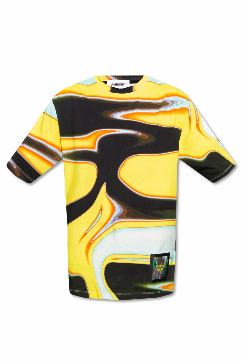 T-shirt z naszywką ‘AMBUSH WKSP’