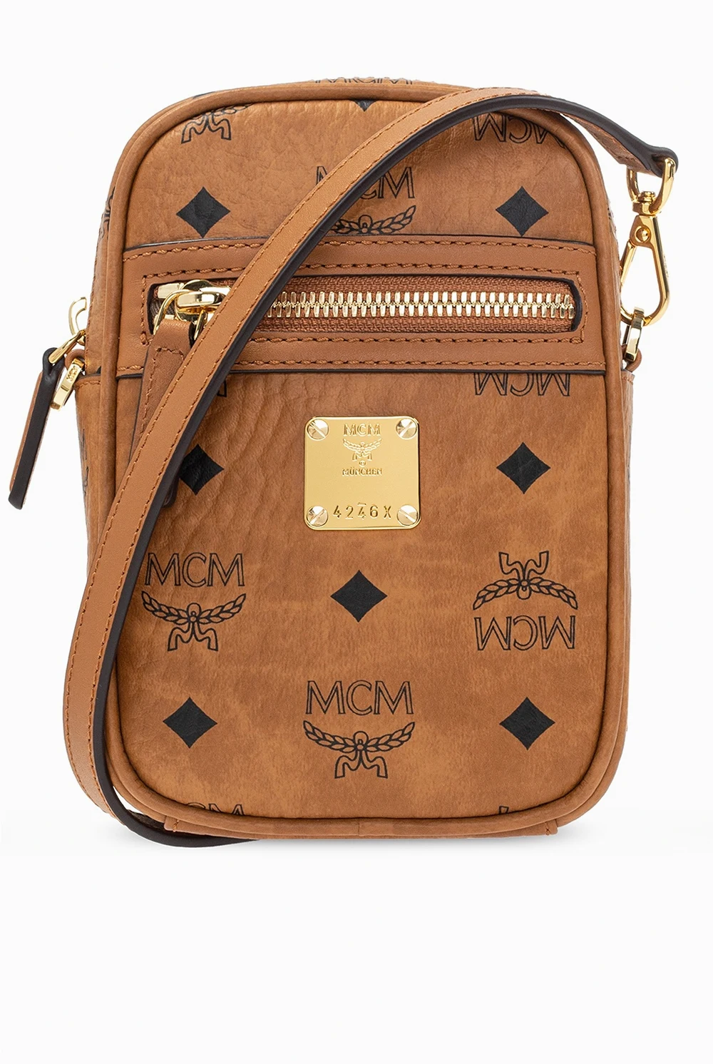 Shoulder bag with logo