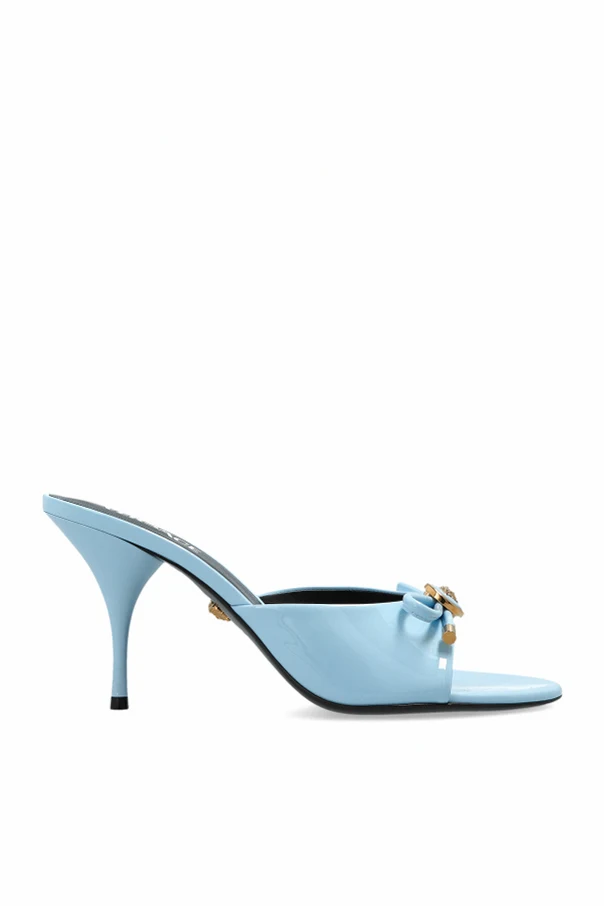 jasnoniebieski Klapki na obcasie  `Opera Bow`