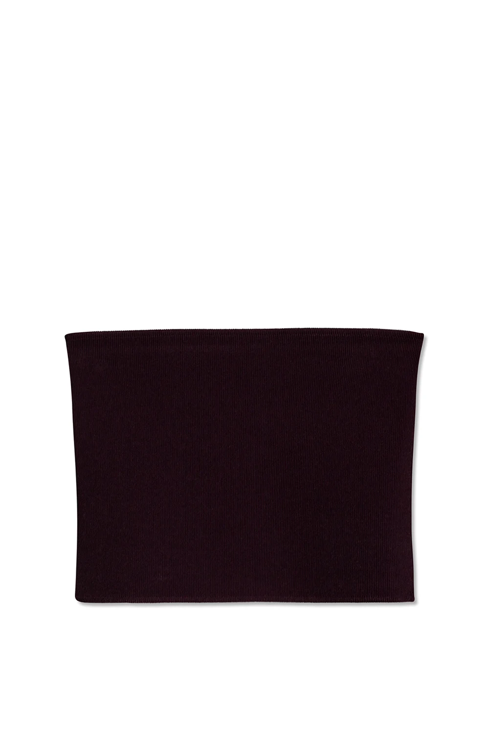 PURPLE Cropped rib top