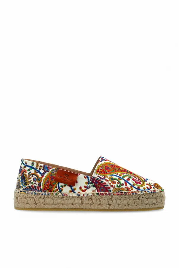 MEHRFARBIG Espadrilles mit Aufdruck