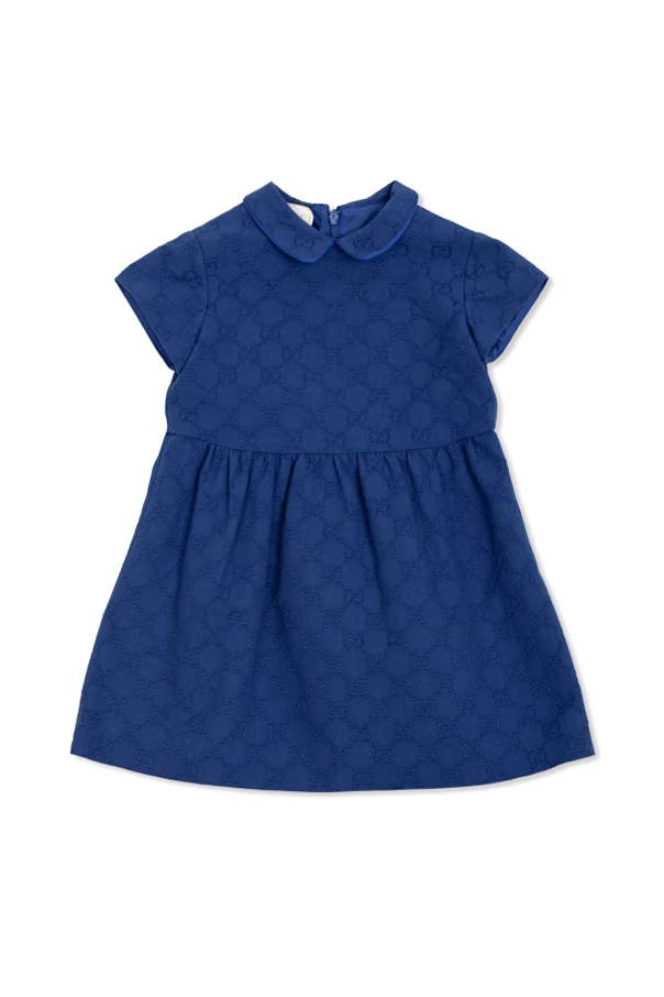 NAVY BLUE Monogram dress