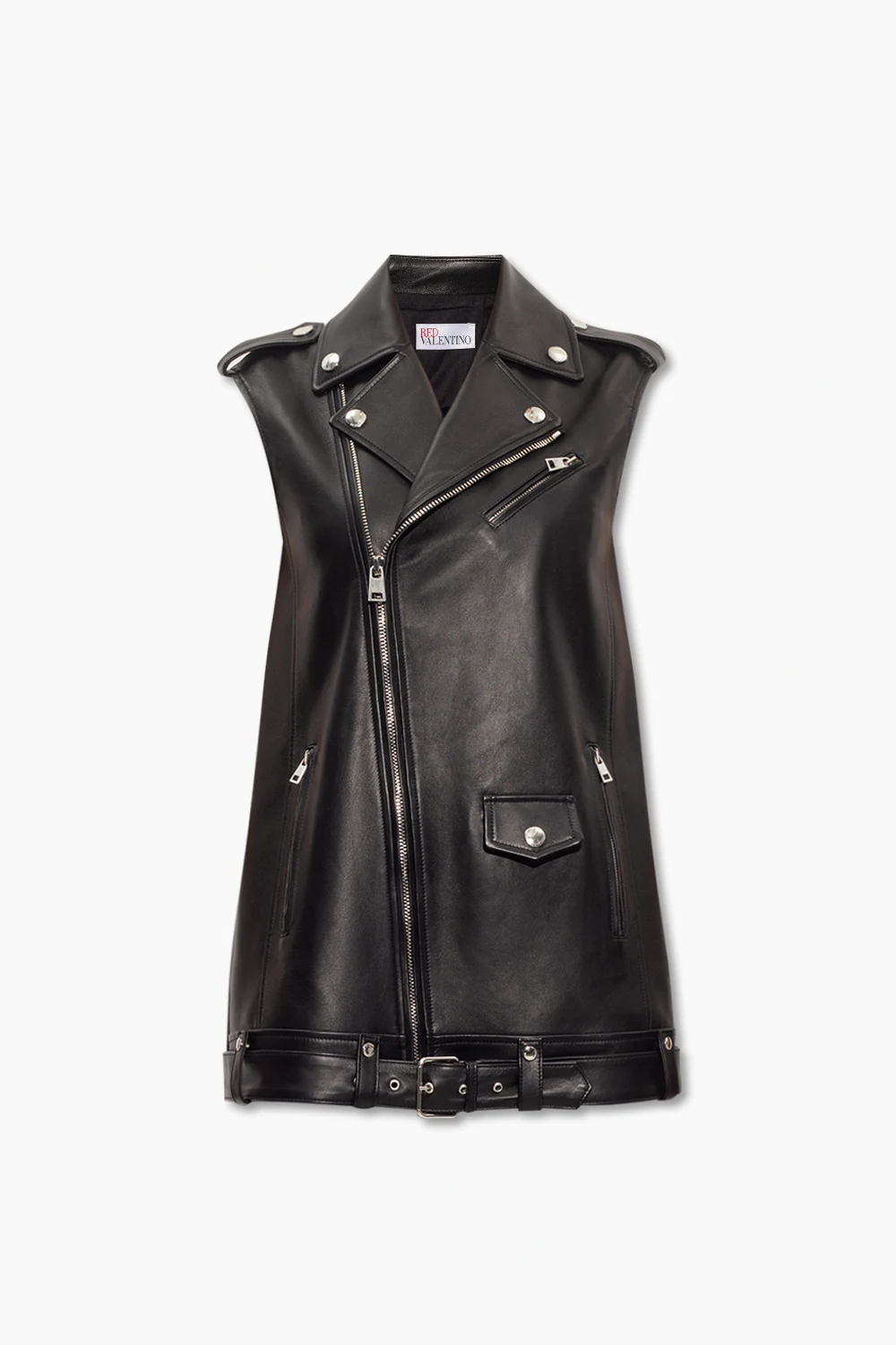 Leather vest