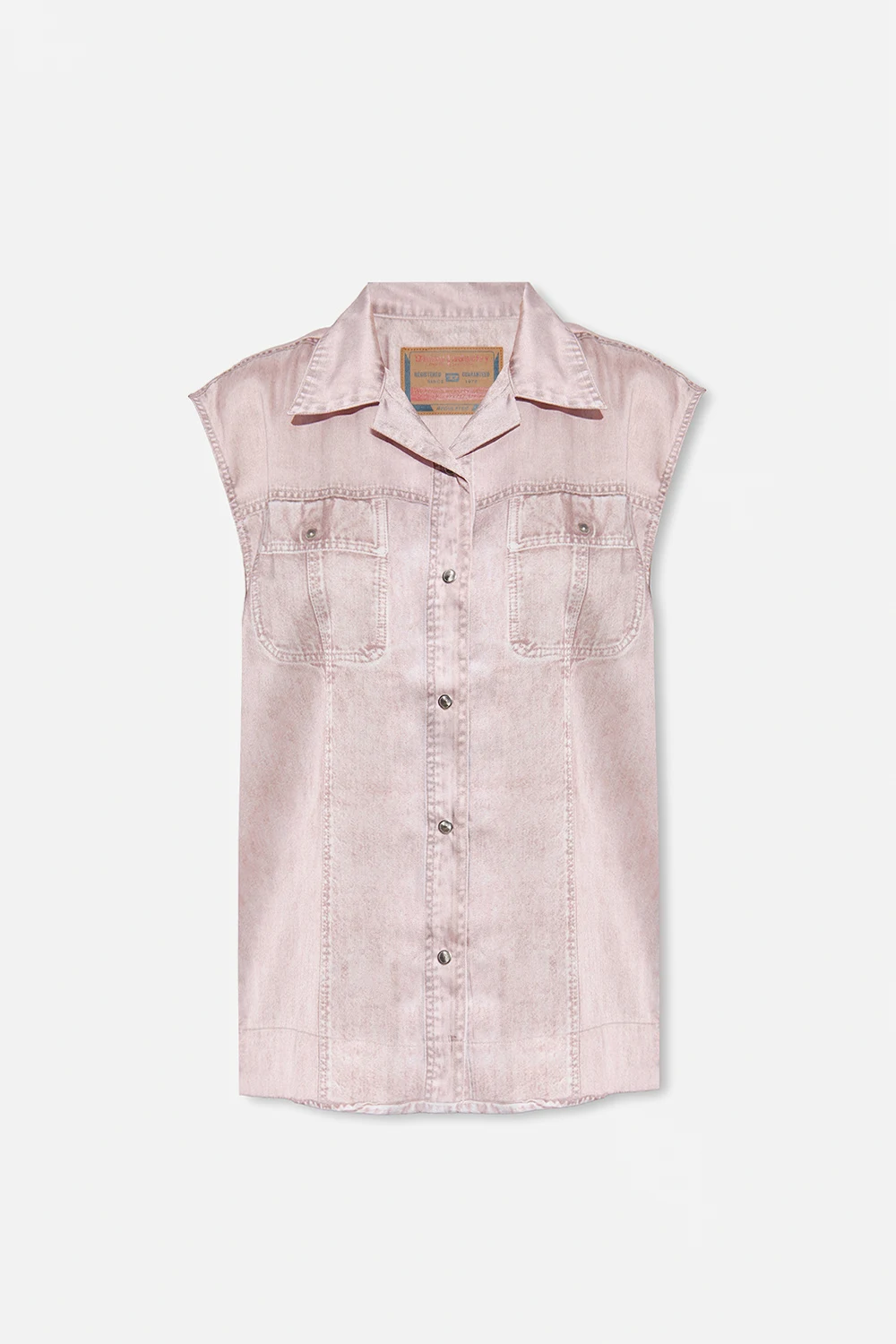 PINK ‘S-MOHJA’ sleeveless shirt