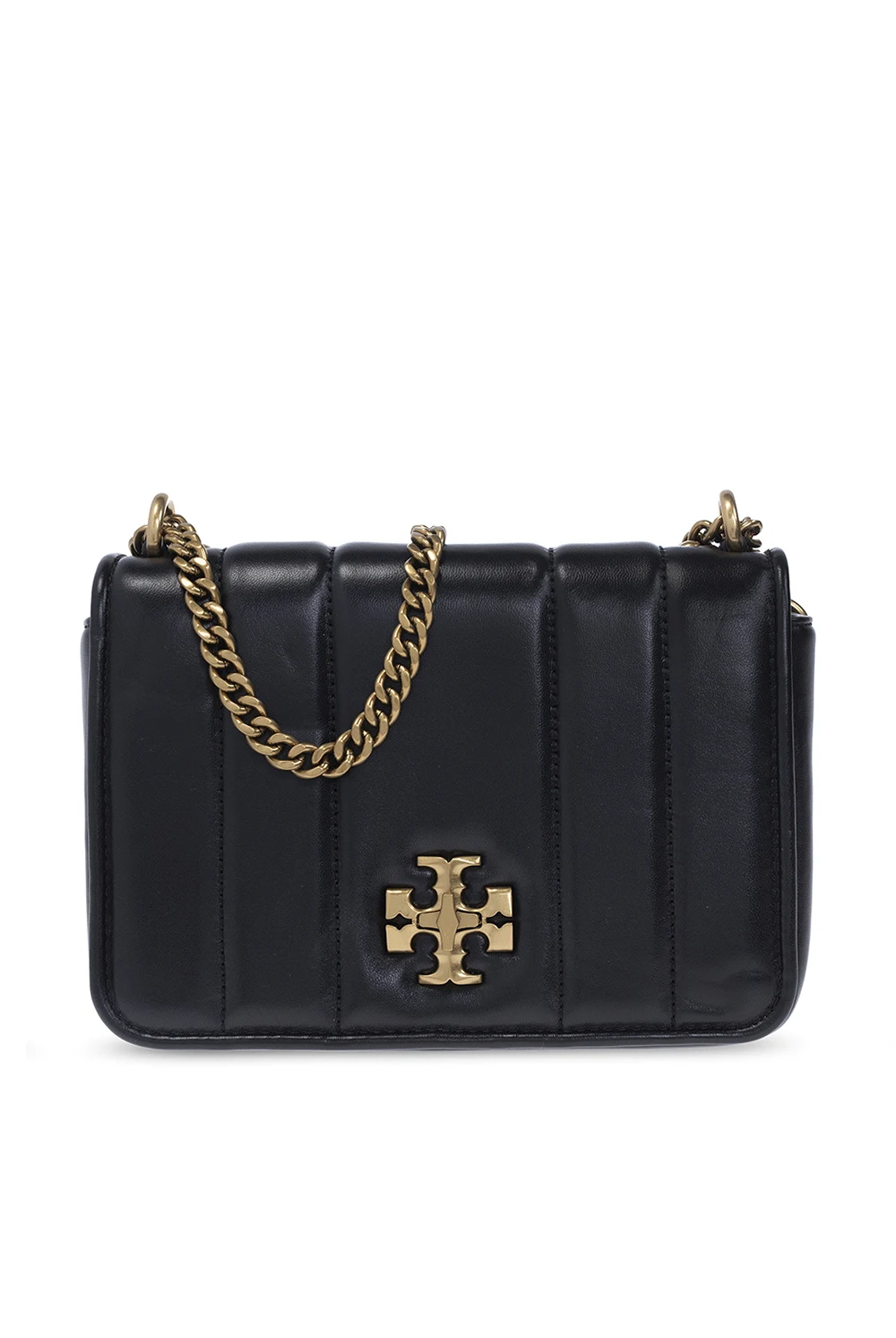 BLACK ‘Kira’ leather shoulder bag
