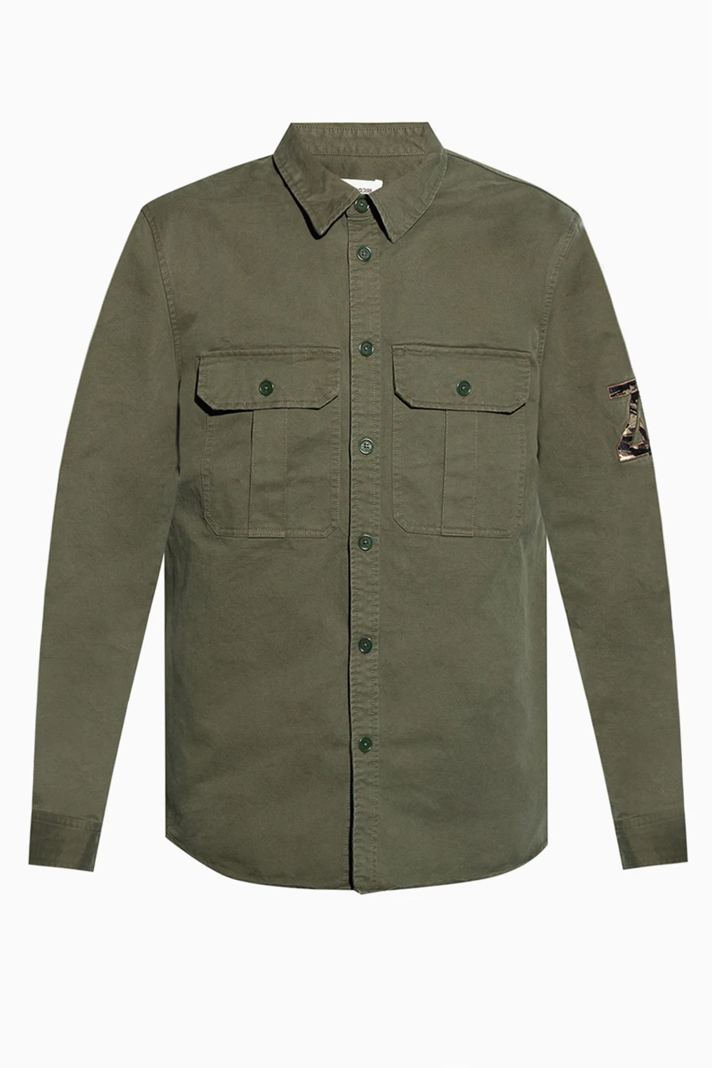GREEN Shirt with logo