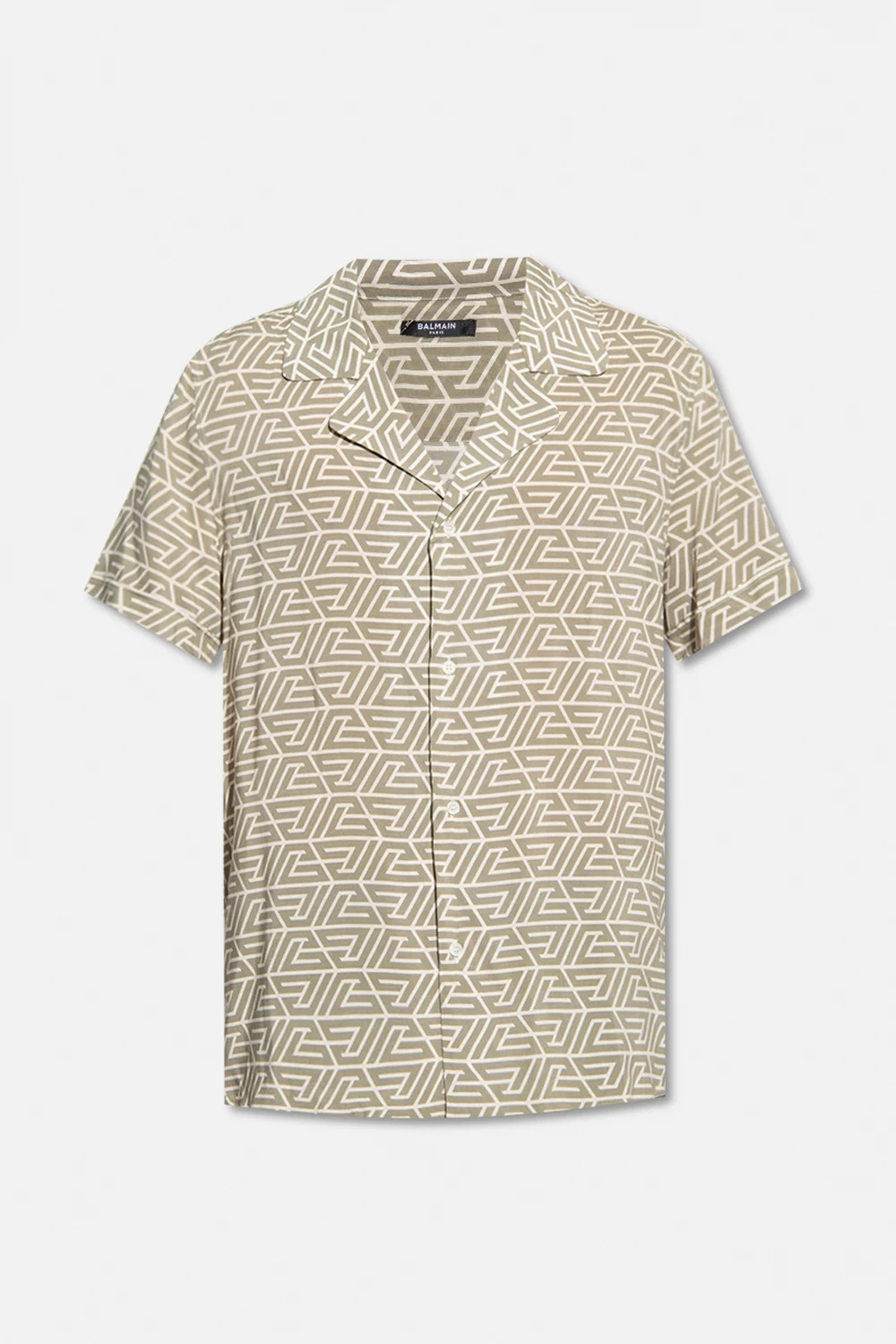 GREEN Shirt with short sleeves