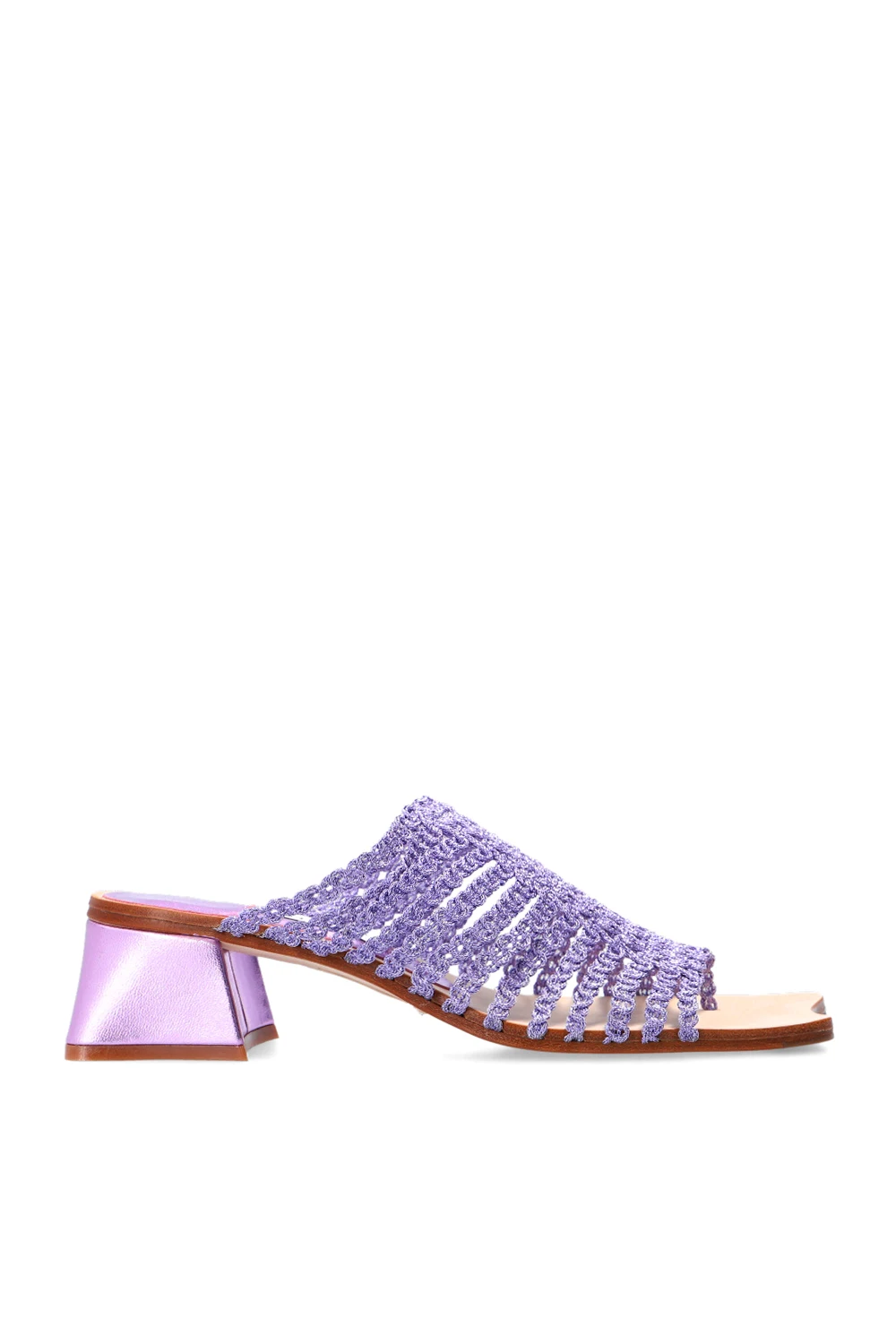 ‘Haley’ heeled flip-flops