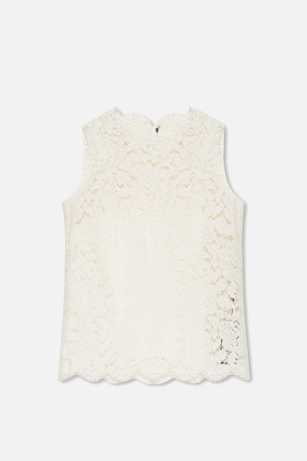 cream Openwork top