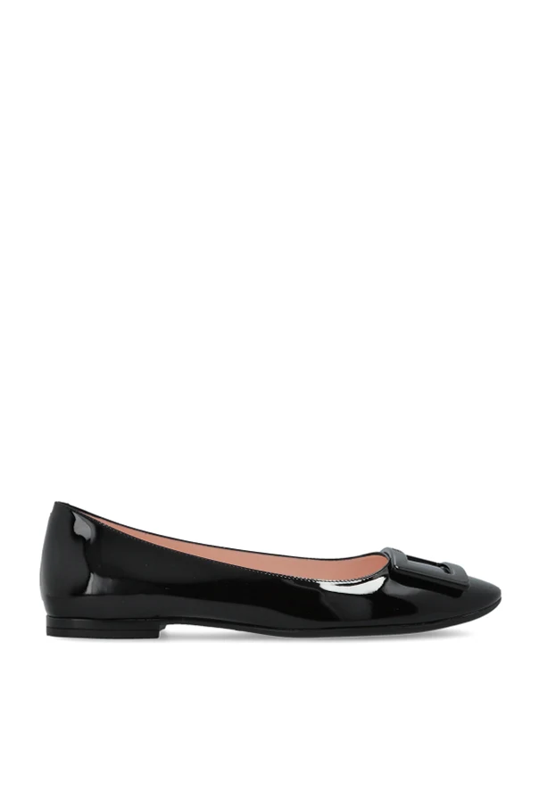 BLACK Gommettine ballet flats
