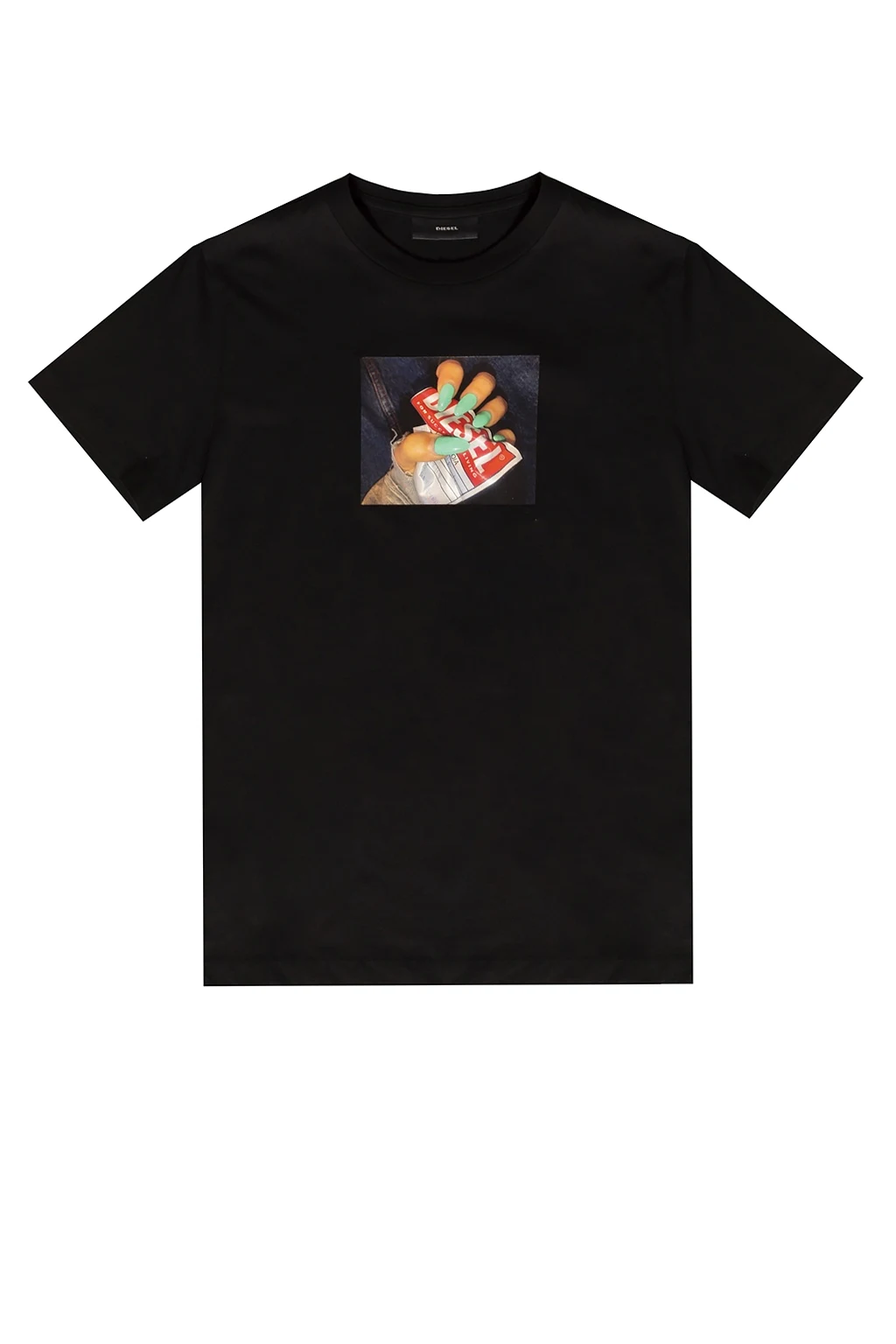 BLACK Printed T-shirt