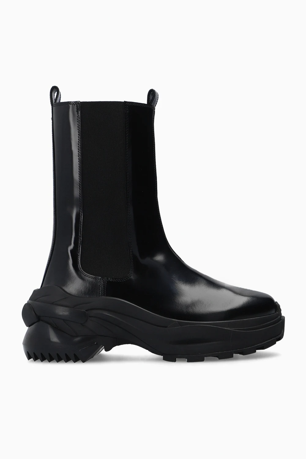 Wsuwane buty na platformie