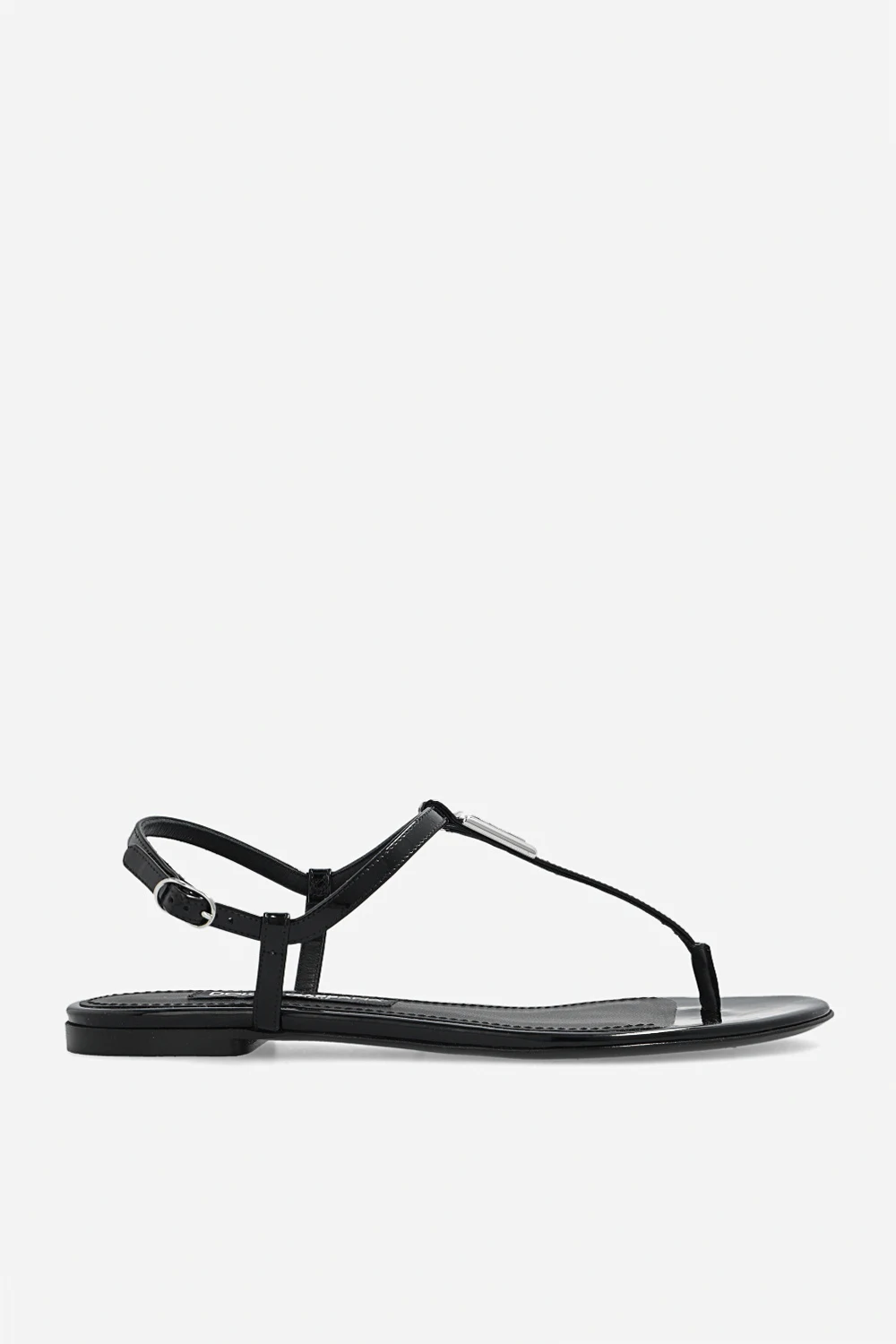 BLACK Leather sandals