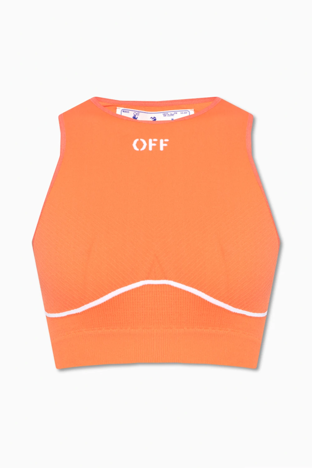 Sports top with logo