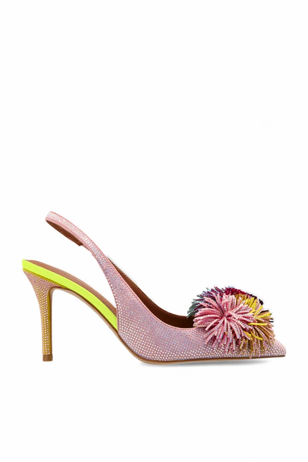 MULTICOLOUR 'Pom Pom' heeled shoes