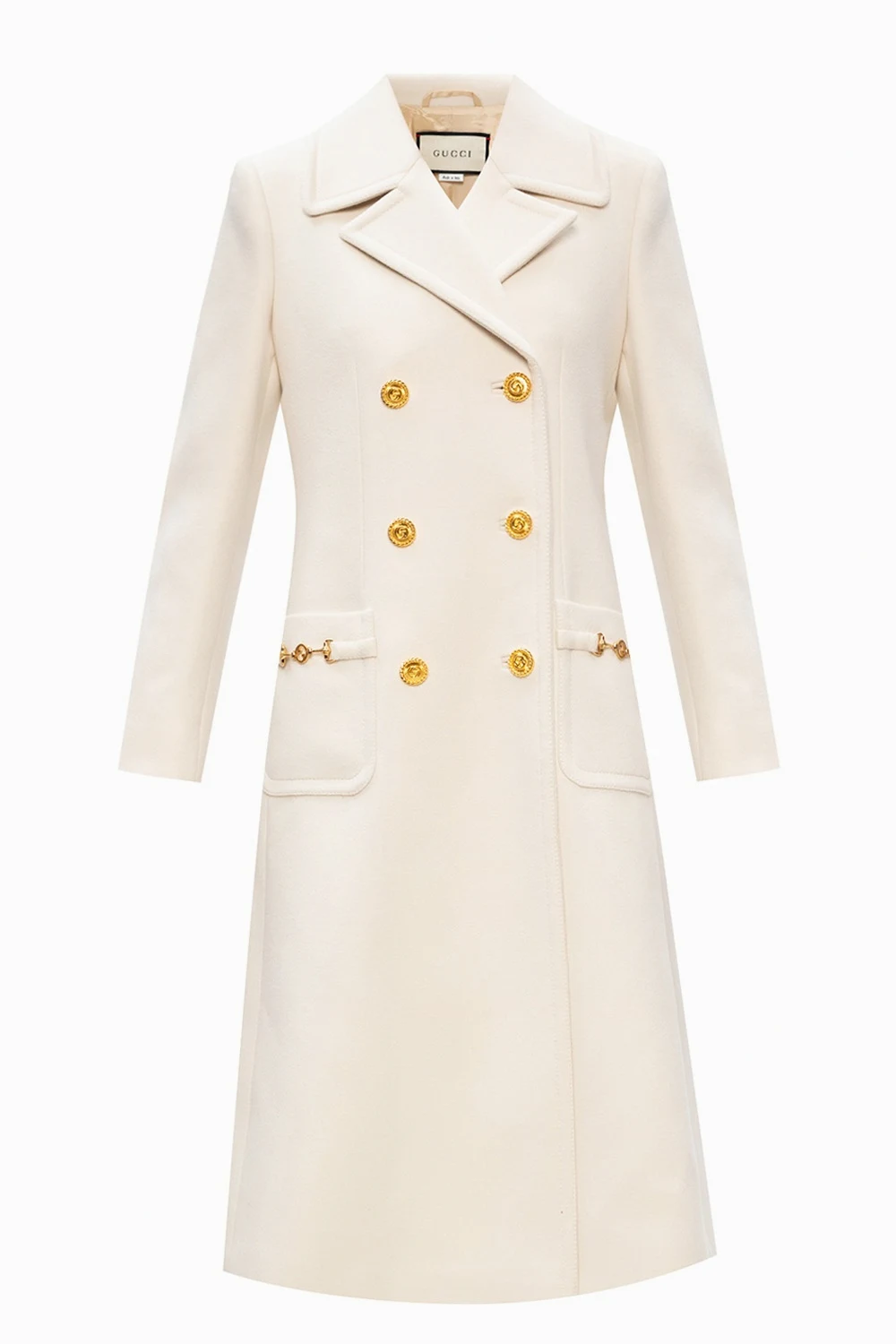 Double-breasted coat