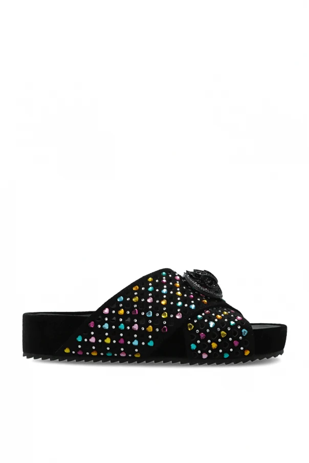 CZARNY Klapki `Chelsea Cross`
