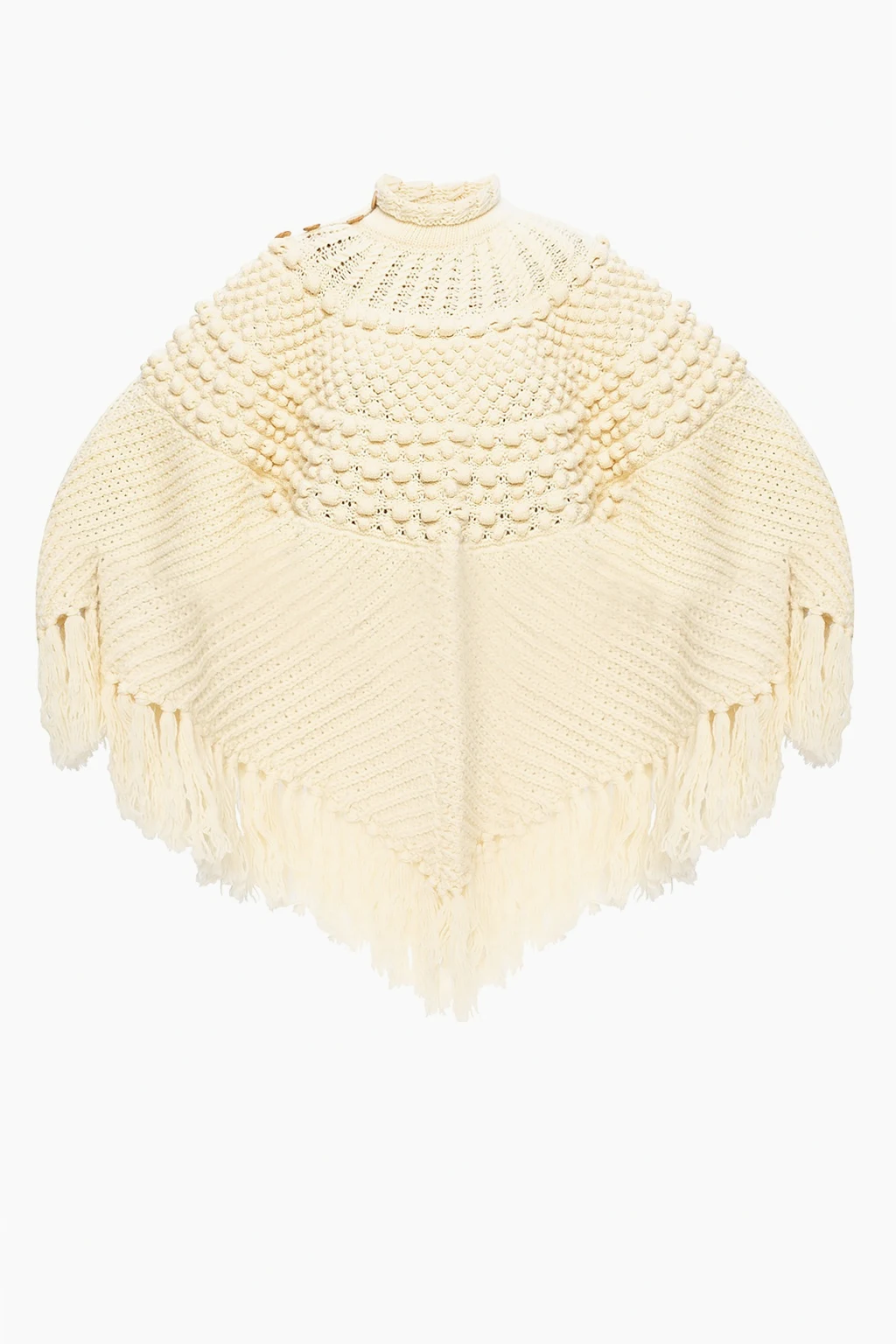 Wool poncho