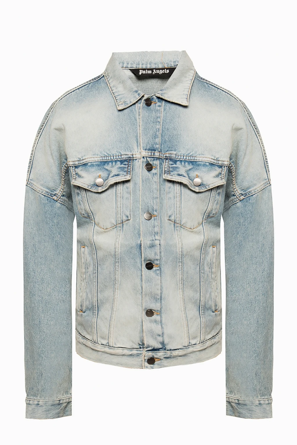 light blue Branded denim jacket