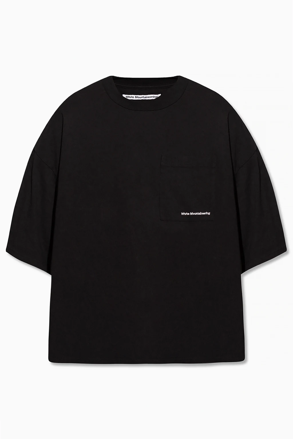 BLACK T-shirt with logo