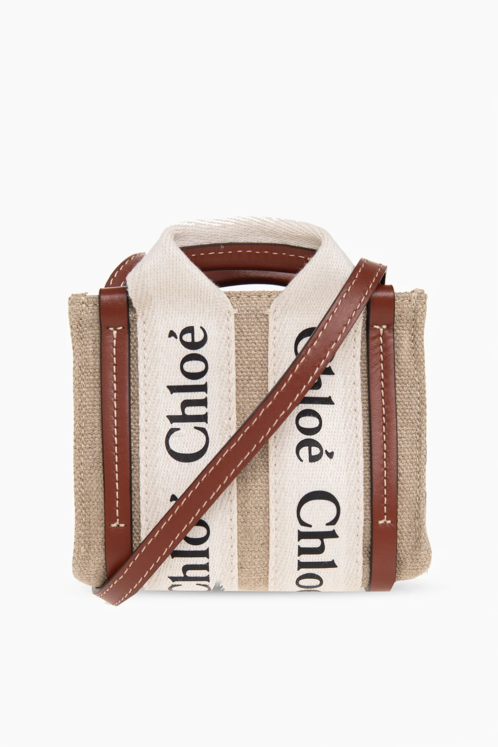 ‘Woody Nano’ shoulder bag