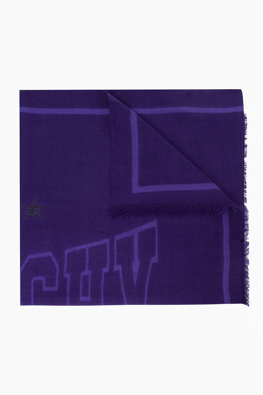 Scarf with logo