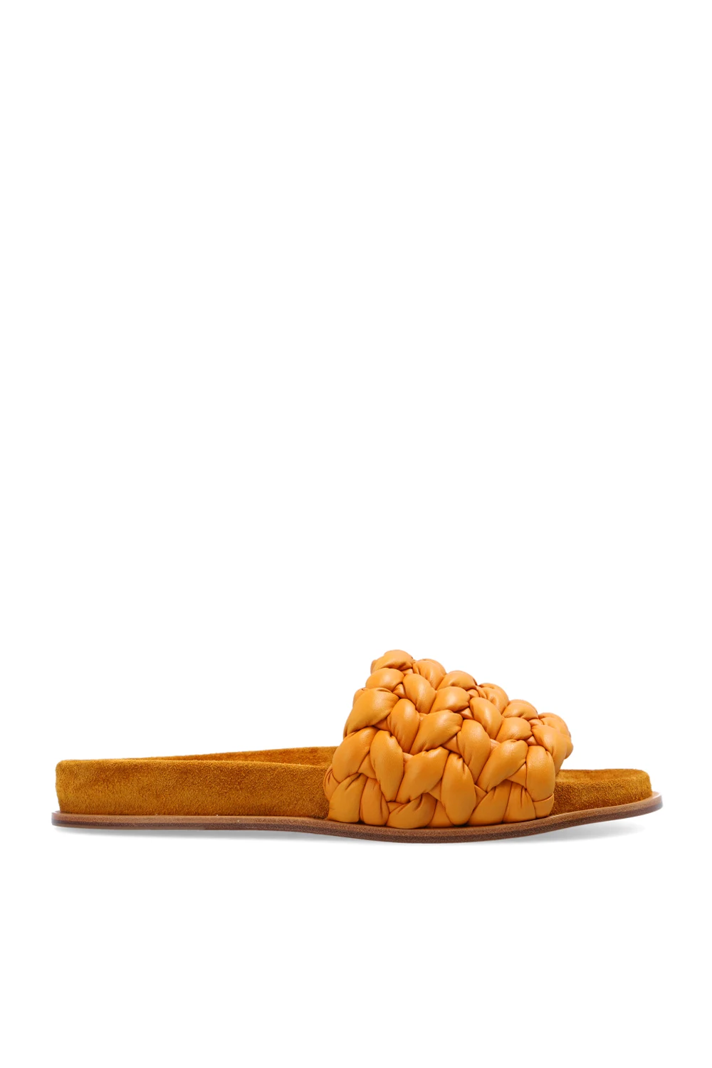 ‘Kacey’ leather slides