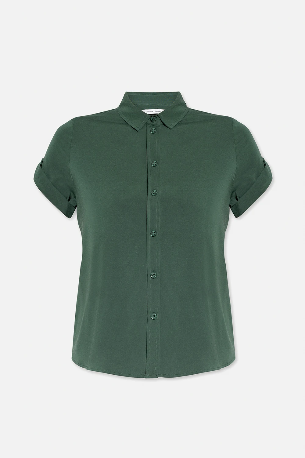 GREEN ‘Majan’ shirt with short sleeves