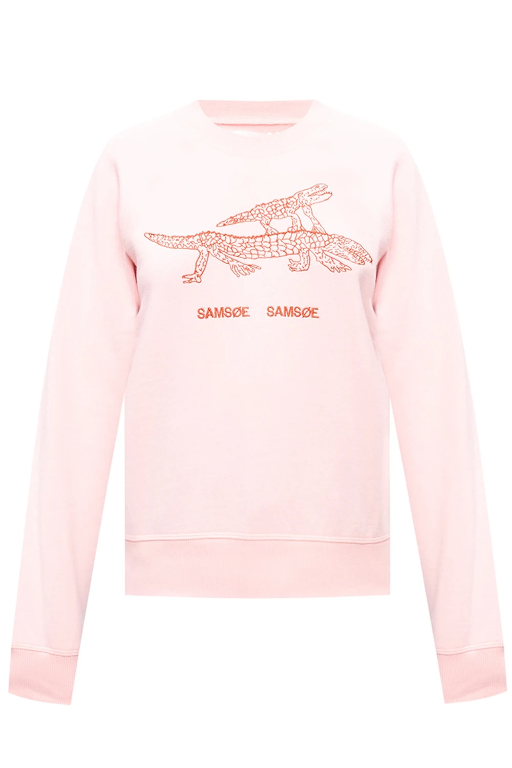 PINK Embroidered sweatshirt