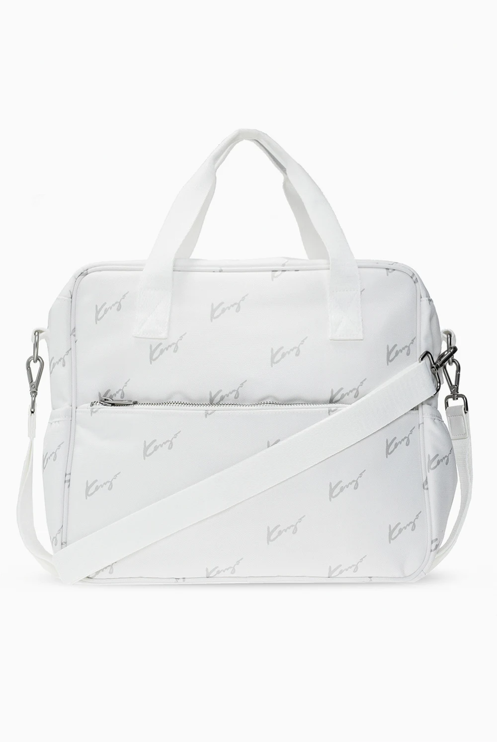 WHITE Changing bag with logo