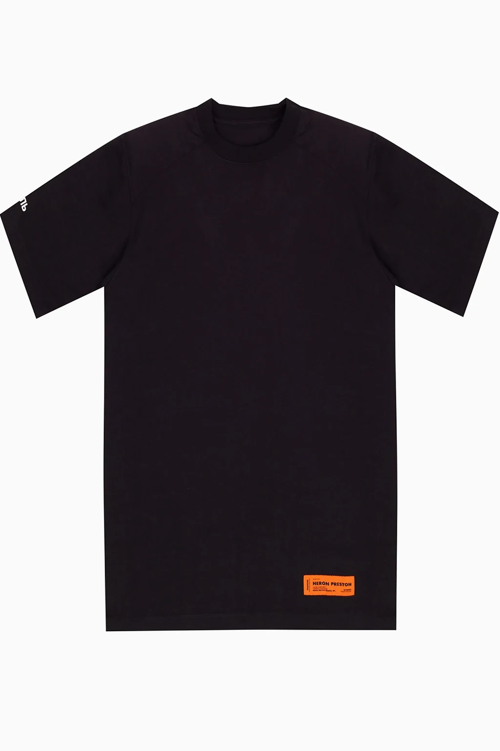 Długi t-shirt z logo