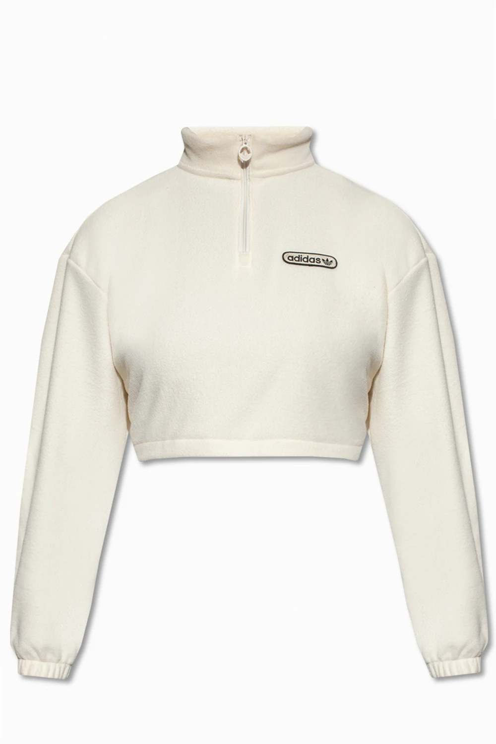 Fleece sweatshirt with logo