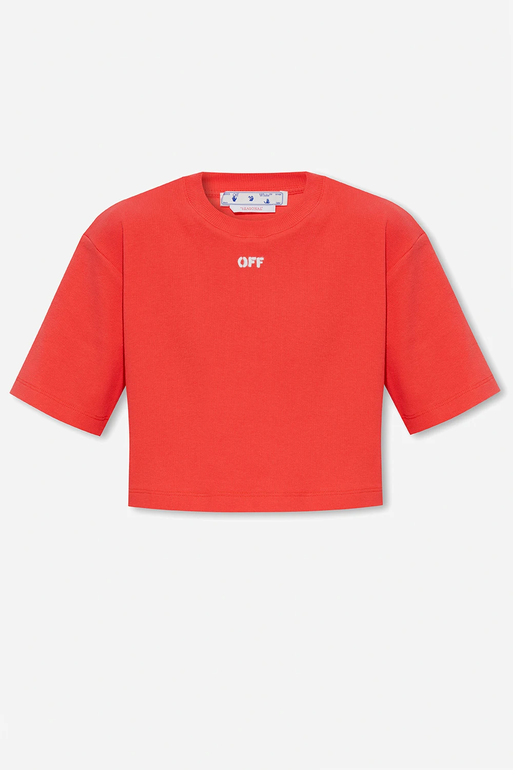 Cropped top with logo