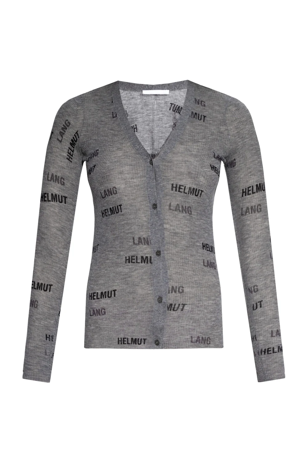 Cardigan with logo
