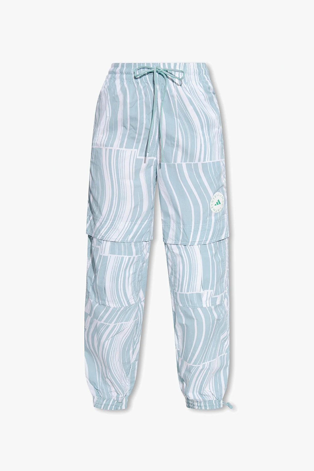 Wzorzyste spodnie typu ‘cargo’