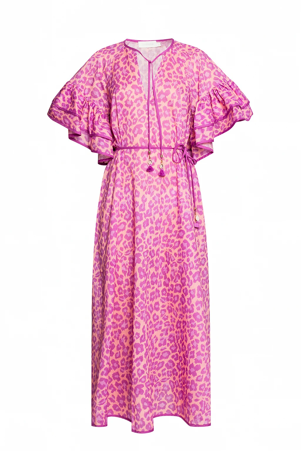 Animal-printed beach dress