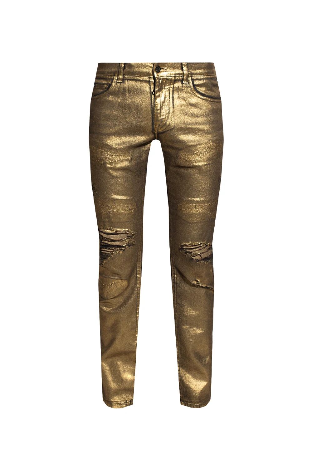GOLD Distressed jeans