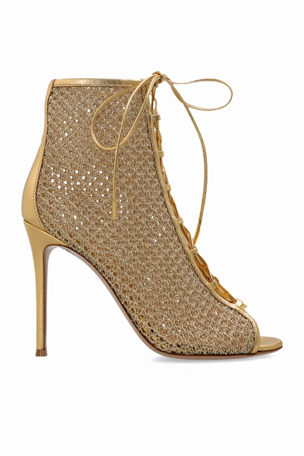 ZŁOTY Sandały na obcasie