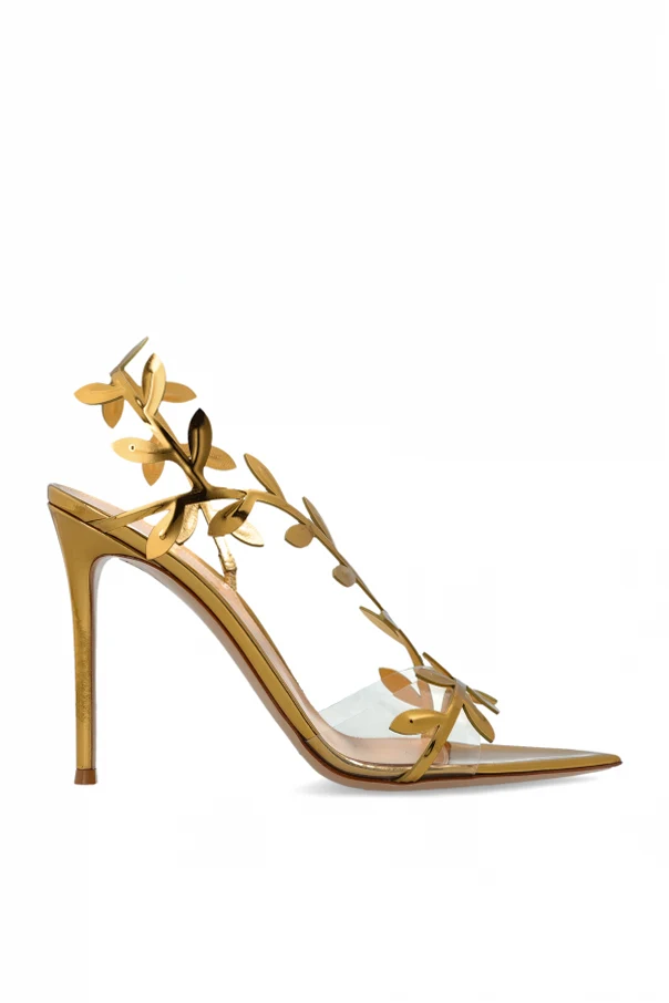 GOLD Absatzsandalen ‘Flavia’