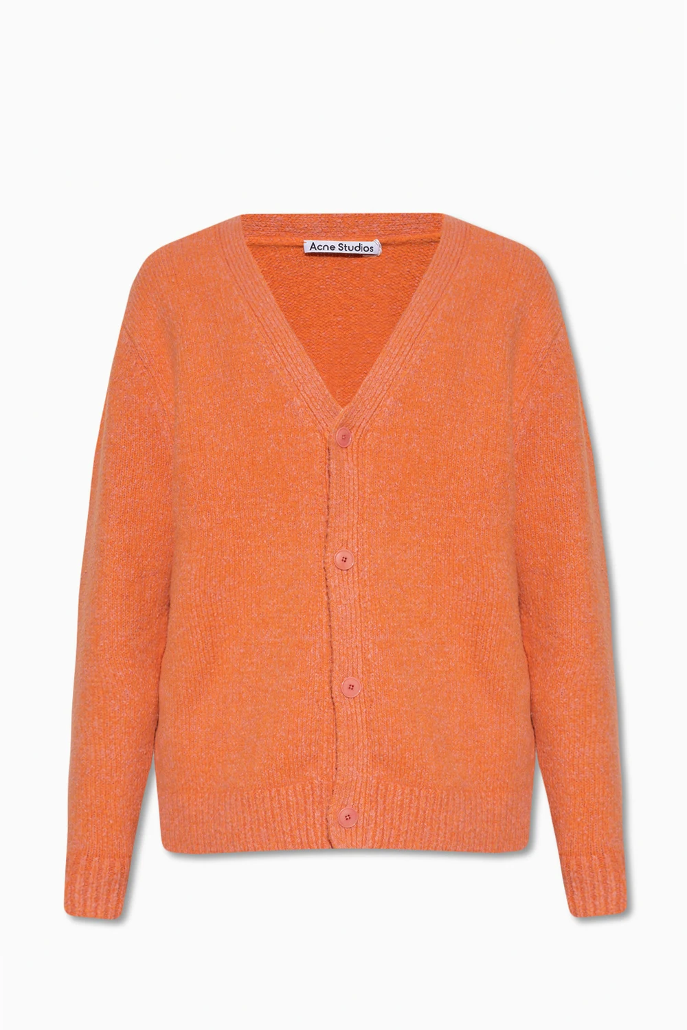 ORANGE Wool cardigan