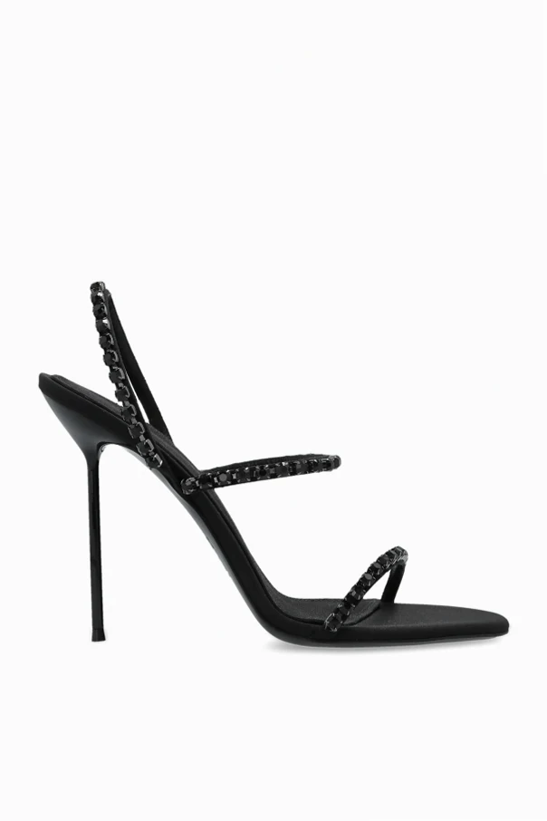 BLACK ‘Lidia’ heeled sandals
