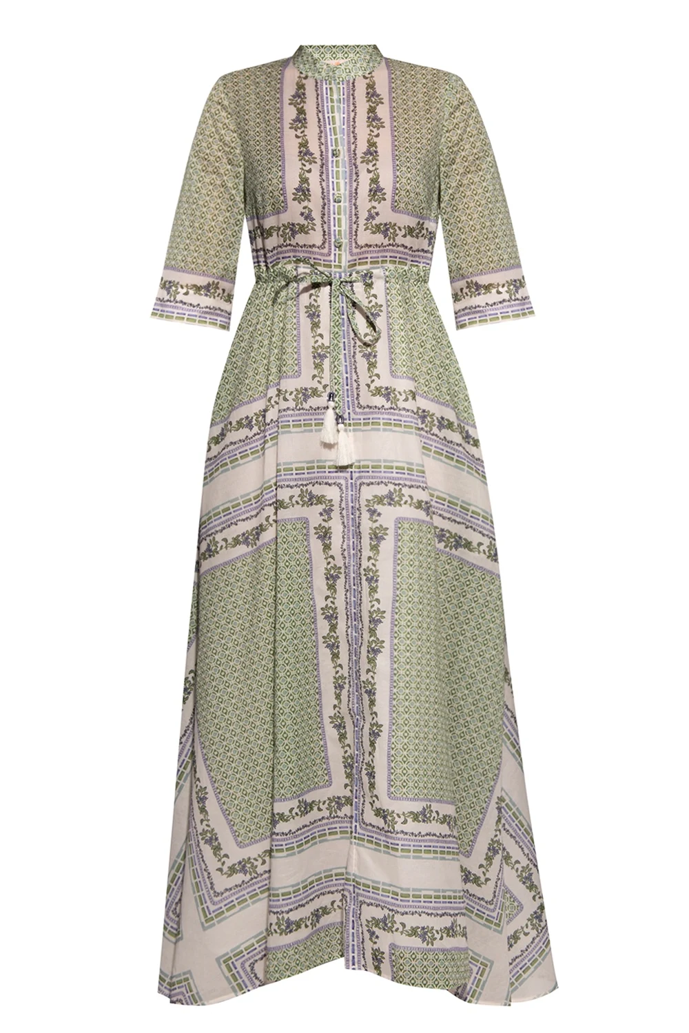 WHITE Printed dress