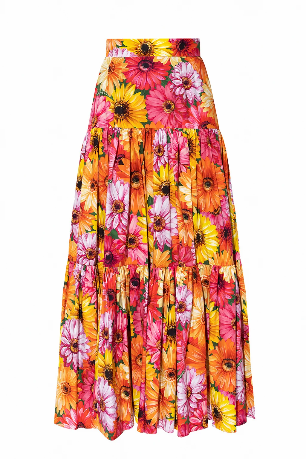 MULTICOLOUR Floral-printed skirt