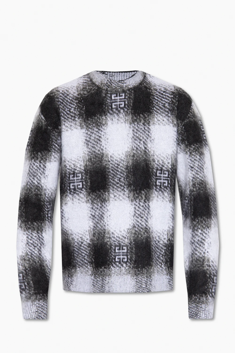 BLACK Sweater with monogram