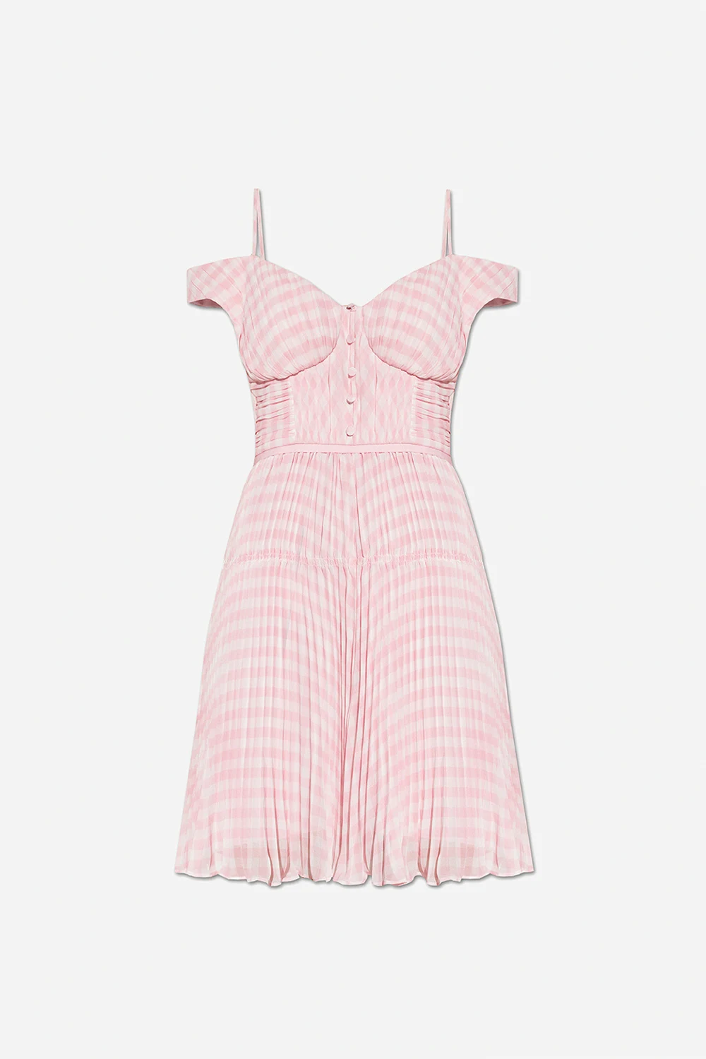 Sukienka z wzorem w kratę ‘gingham’