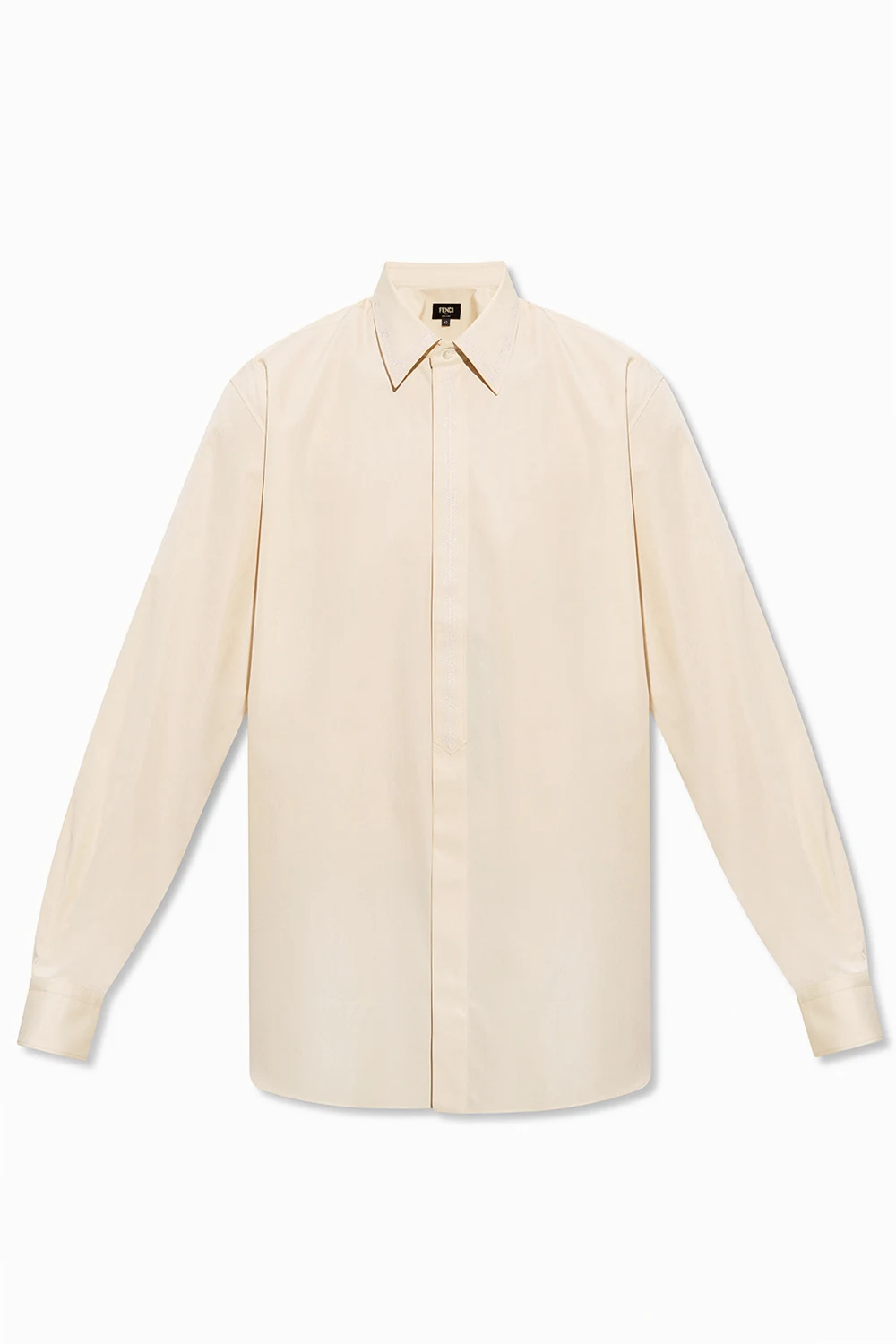 Embroidered cotton shirt