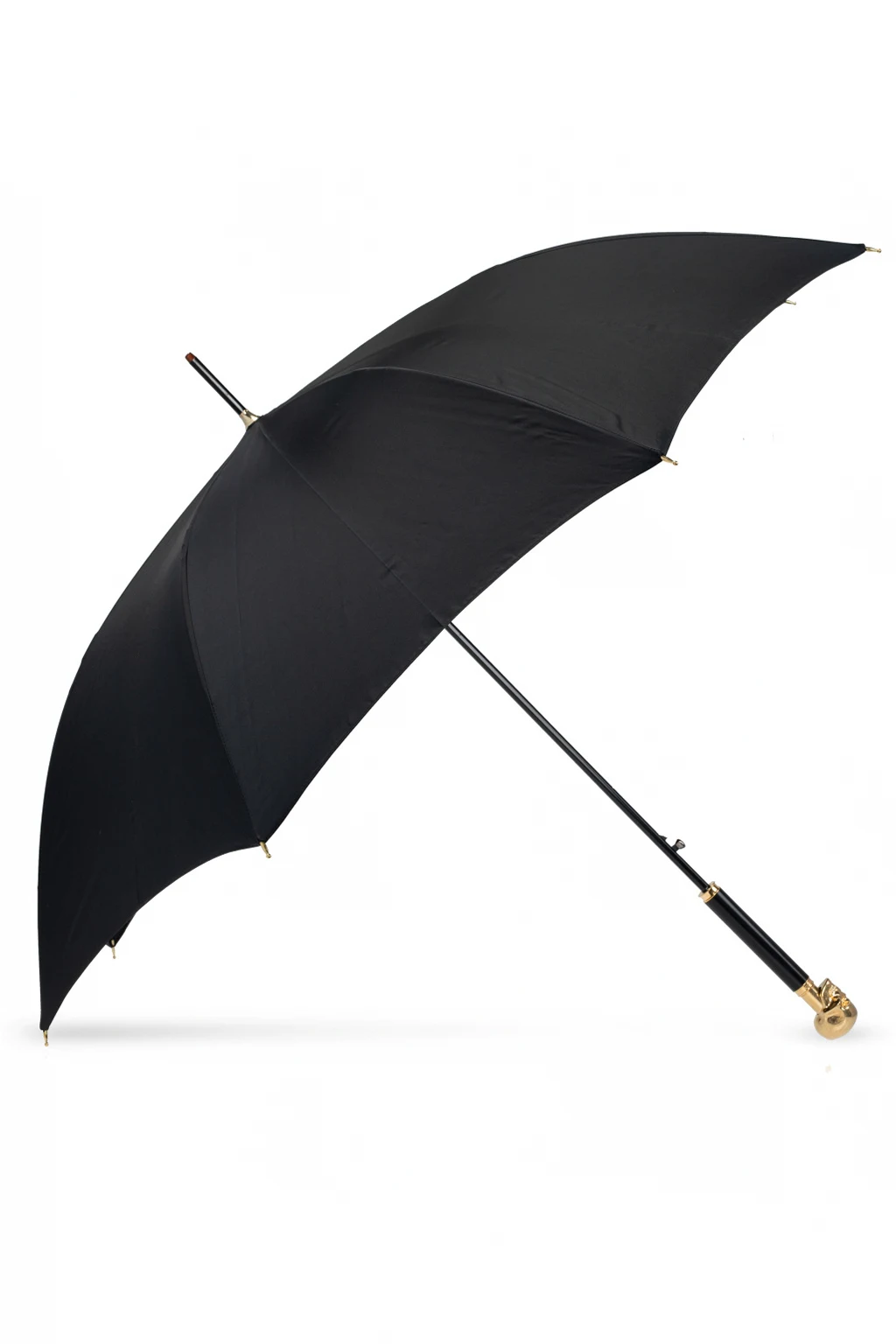 Parasol z rączką w kształcie czaszki