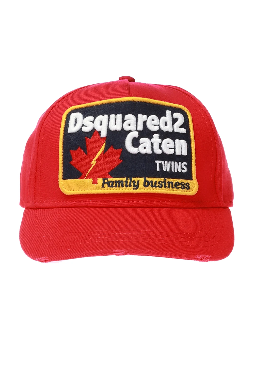 RED Baseball cap with logo